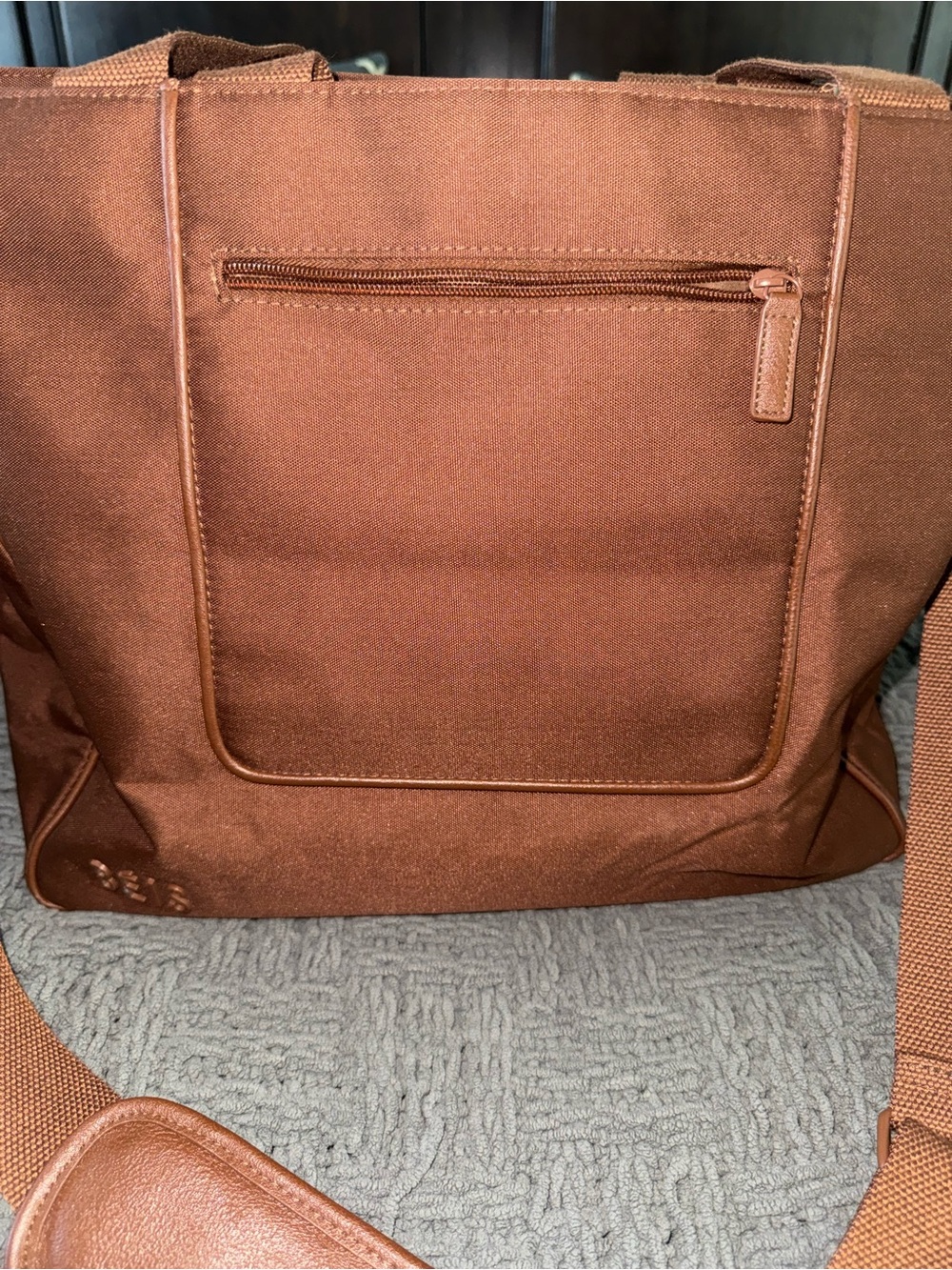 BEIS Travel Tote Bag in Brown